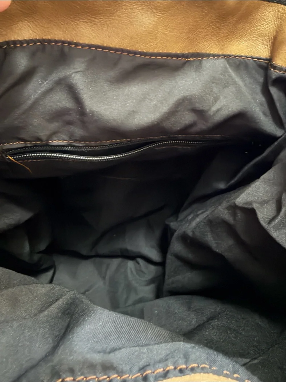 Tan Leather Backpack – Classic Everyday Bag